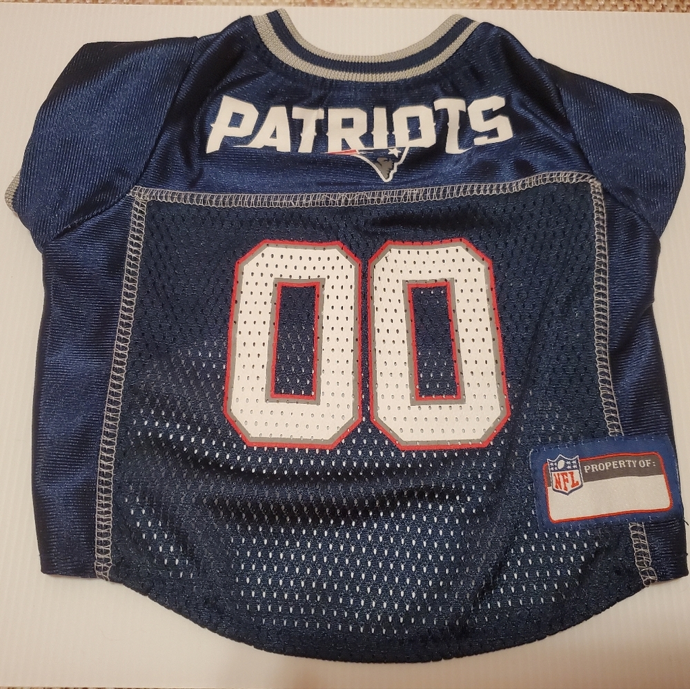 Dog Patriots Game Day Jersey